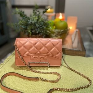 Tory Burch Savannah flat wallet crossbody